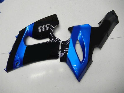 2005-2006 Kawasaki ZX-6R Blue Black Fairing Kit