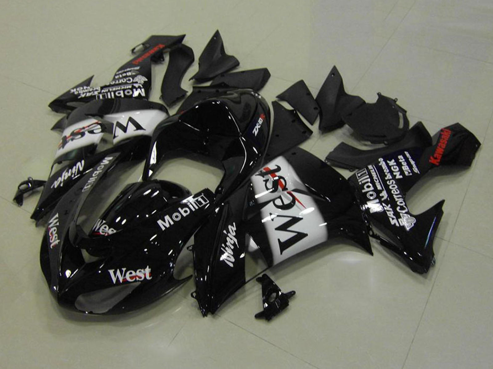 2006-2007 Kawasaki Ninja ZX10R West Fairing Kit