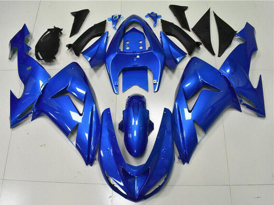 2006-2007 Kawasaki ZX10R Blue Fairing Kit