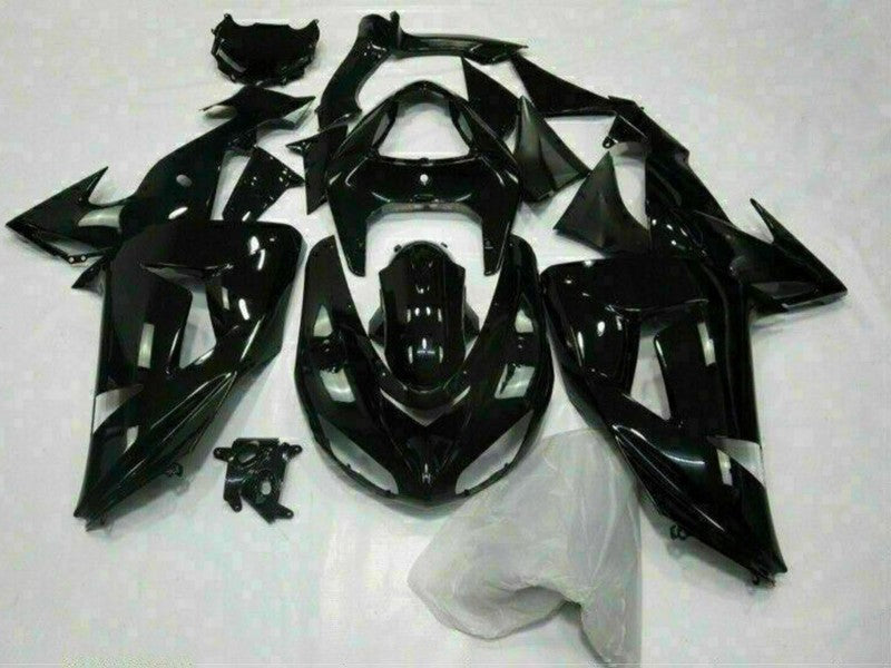 Purchase 2006-2007 Glossy Black Kawasaki ZX10R Motorcycle Fairing UK