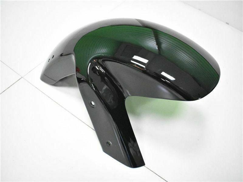 Purchase 2006-2008 Glossy Black White Kawasaki EX650 Motorcycle Fairings UK