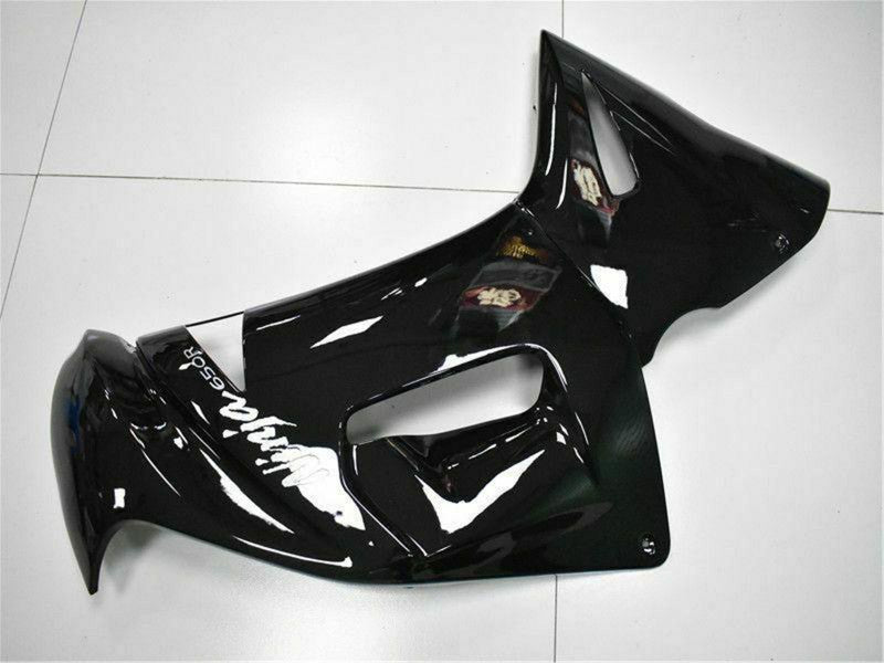 Purchase 2006-2008 Glossy Black White Kawasaki EX650 Motorcycle Fairings UK
