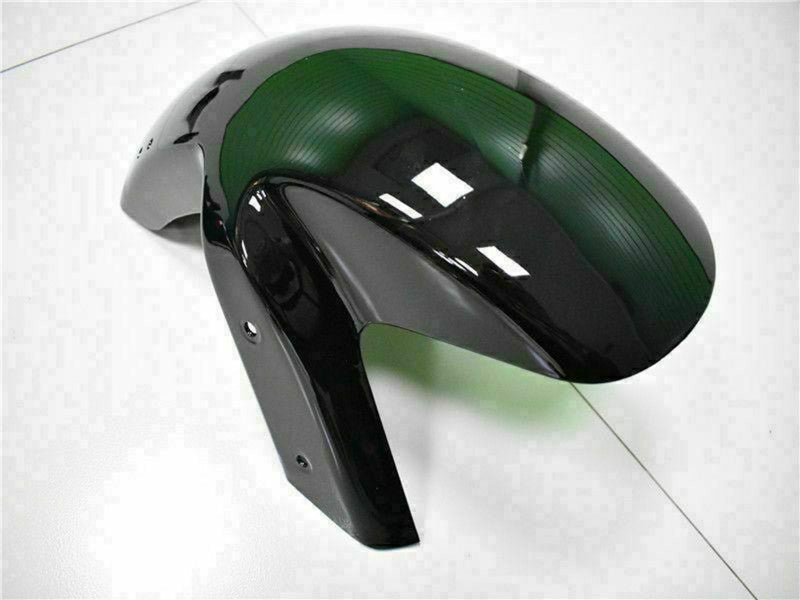 Purchase 2006-2008 Glossy Black Red Flame Kawasaki EX650 Motorcycle Fairings UK