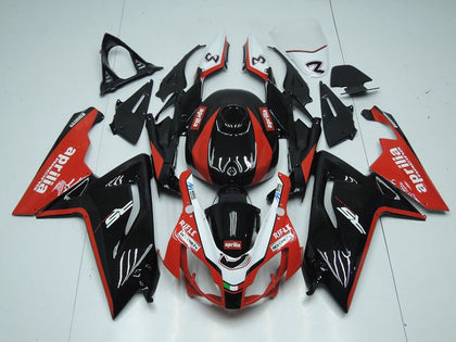 2006-2011 Aprilia RS125 Black and Red Fairing Kit