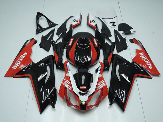 2006-2011 Aprilia RS125 Black And Red Fairing Kit