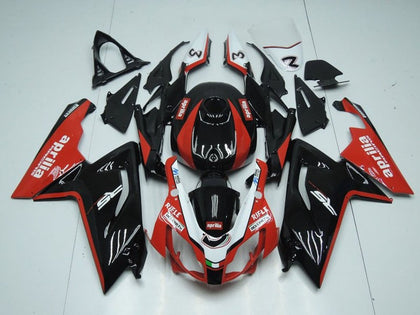2006-2011 Aprilia RS125 Black and Red Fairing Kit