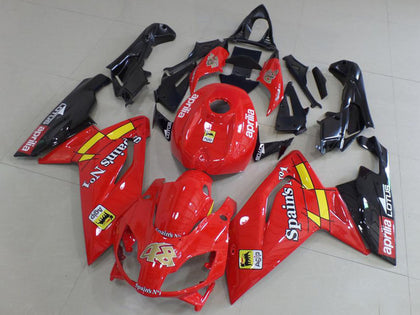 2006-2011 Aprilia RS125 Red and Black Fairing Kit