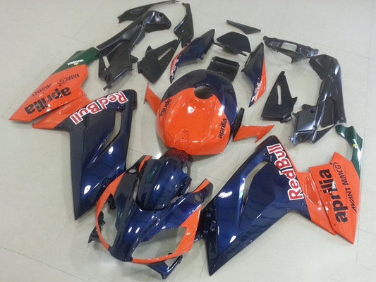2006-2011 Aprilia RS125 Orange And Dark Blue Fairing Kit