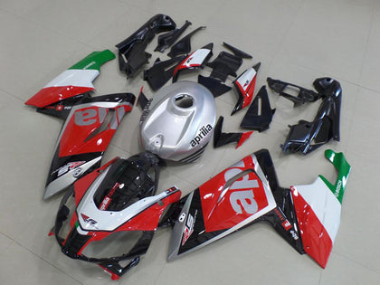 2006-2011 Aprilia RS125 Red White Black Fairing Kit
