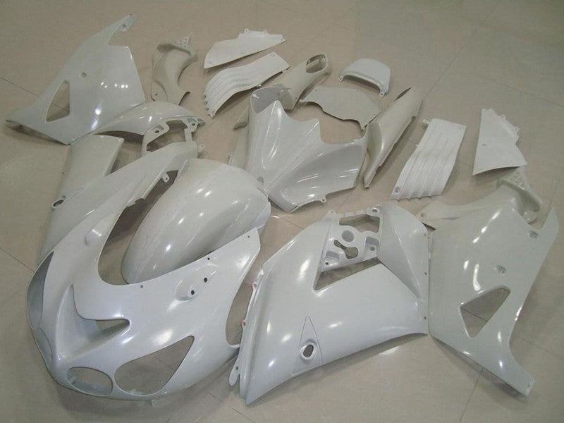 Purchase 2006-2011 White Kawasaki ZX14R ZZR1400 Motorcycle Fairings UK