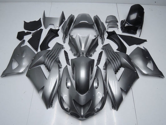 2006-2011 Kawasaki Ninja ZX14R Glossy Grey Fairing Kit