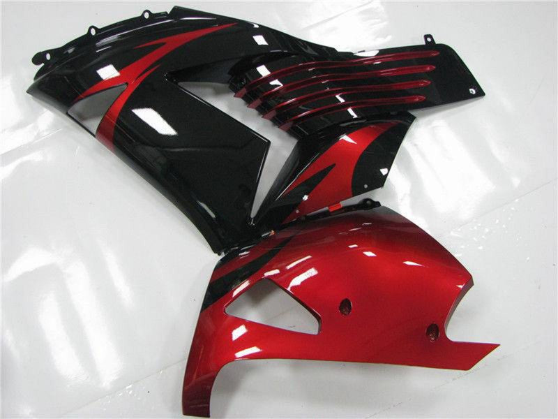 Purchase 2006-2011 Red Black Kawasaki ZX14R ZZR1400 Motorcycle Fairings UK