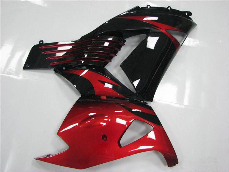 Purchase 2006-2011 Red Black Kawasaki ZX14R ZZR1400 Motorcycle Fairings UK