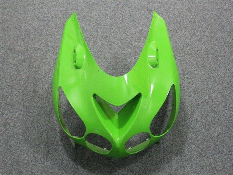 Purchase 2006-2011 Green Glossy Black Kawasaki ZX14R ZZR1400 Motorcycle Fairing UK