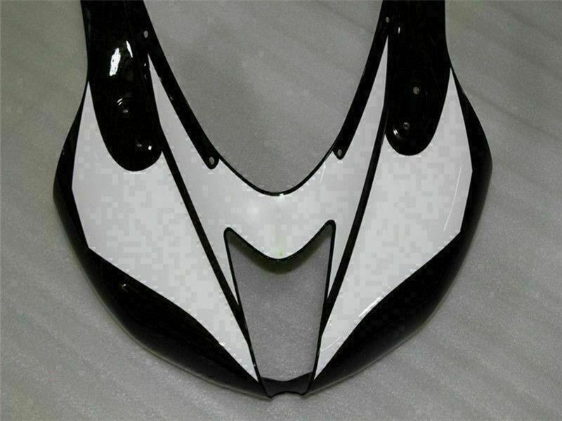 Purchase 2007-2008 Black White Kawasaki ZX6R Motorcycle Fairings UK