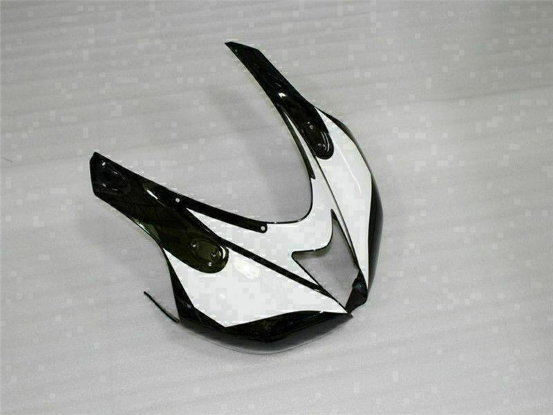 Purchase 2007-2008 Black White Kawasaki ZX6R Motorcycle Fairings UK