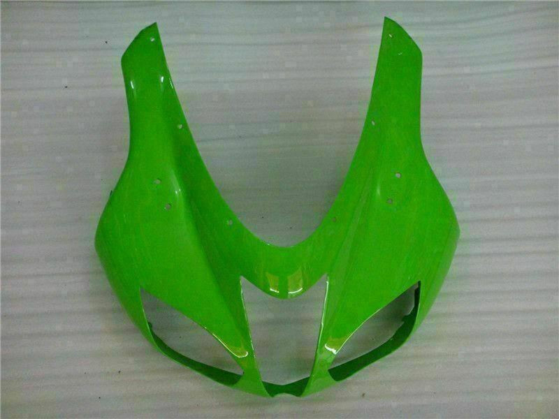 Purchase 2007-2008 Green White Ninja Kawasaki ZX6R Motorcycle Fairings UK