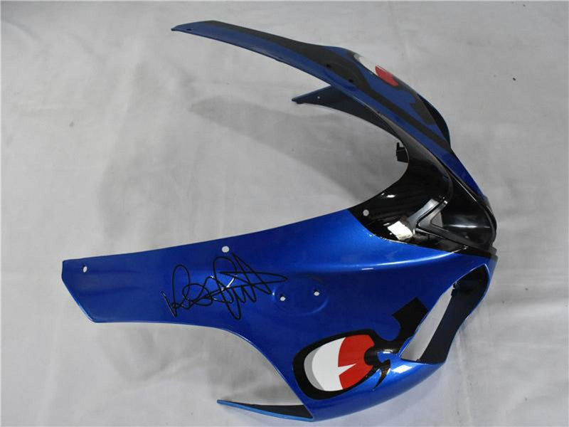 Purchase 2007-2008 Blue Shark Kawasaki ZX6R Motorcycle Fairings UK