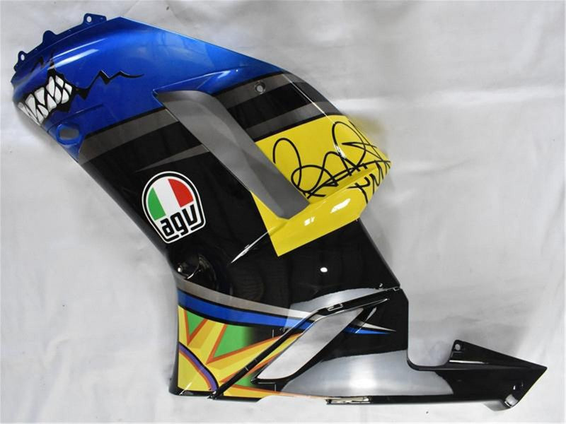 Purchase 2007-2008 Blue Shark Kawasaki ZX6R Motorcycle Fairings UK