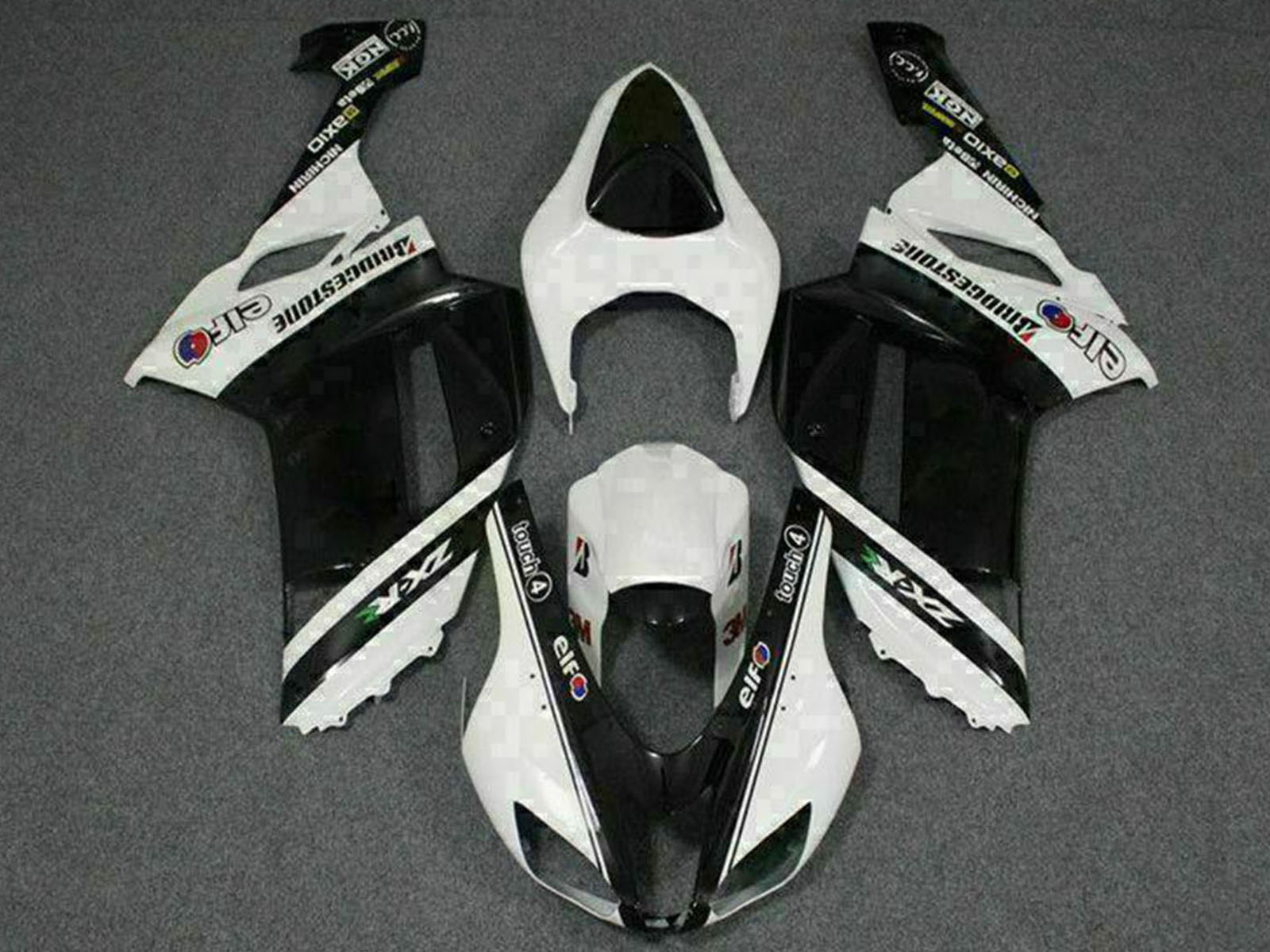 2007-2008 Kawasaki Ninja ZX6R Fairing Kit