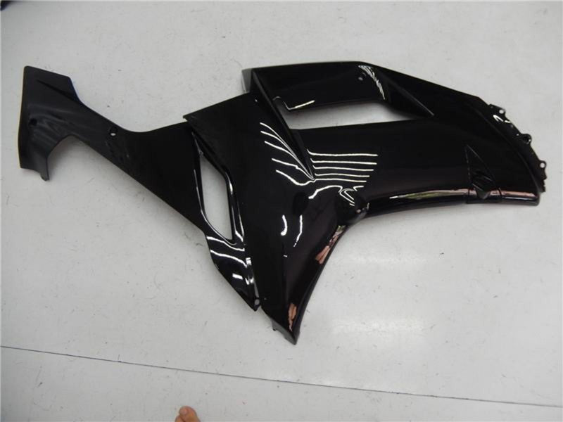 Purchase 2007-2008 Glossy Black Kawasaki ZX6R Abs Motorcycle Fairing UK