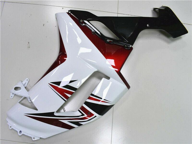 Purchase 2007-2008 White Black Red Kawasaki ZX6R Motorcycle Fairings UK