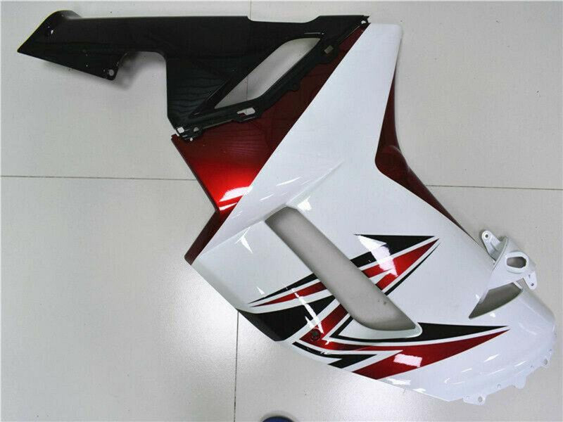 Purchase 2007-2008 White Black Red Kawasaki ZX6R Motorcycle Fairings UK