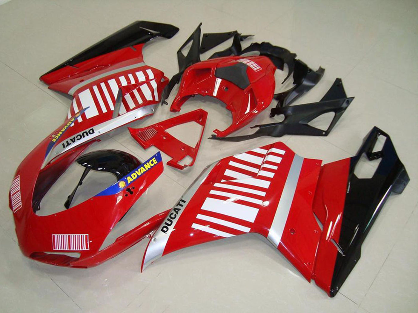 2007-2012 Ducati Ducati 848 1098 1198 Fairing Kit