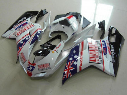 2007-2012 Ducati 1198 / 1098 / 848 Custom Fairing Kit