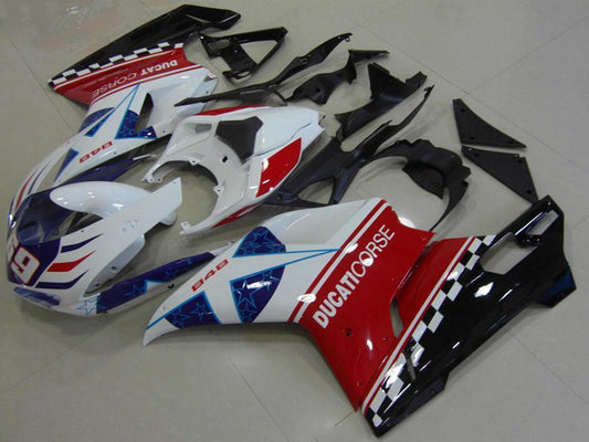 2007-2012 Ducati Ducati 848 1098 1198 Star Fairing Kit