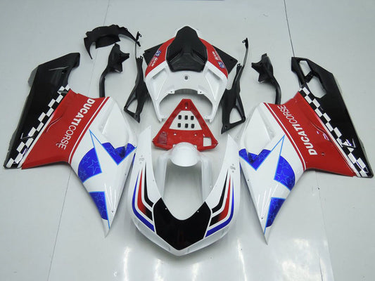 2007-2012 Ducati Ducati 848 1098 1198 Star No Number Fairing Kit
