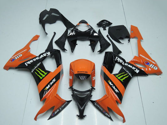 2008-2010 Kawasaki Ninja ZX10R Orange Monster Fairing Kit