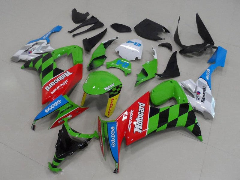 Purchase 2008-2010 Green Red Blue Black Motocard Kawasaki ZX10R Motorcycle Fairings UK