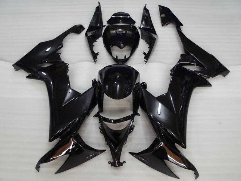 Purchase 2008-2010 Glossy Black Kawasaki ZX10R Motorcycle Fairing UK