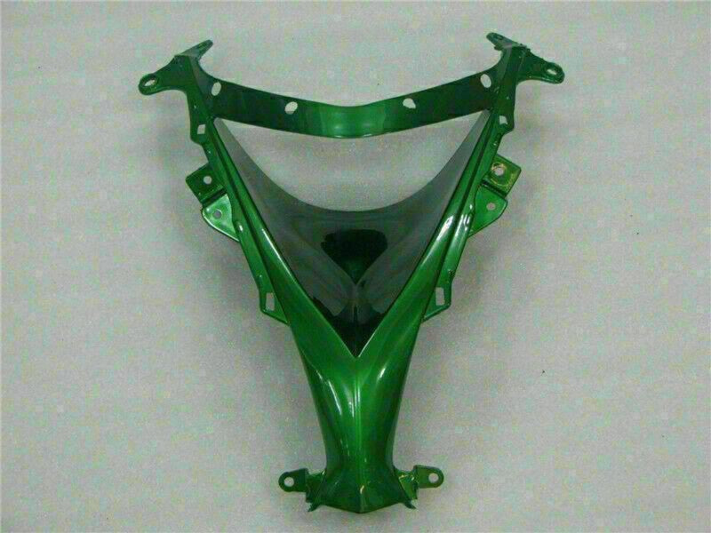 Purchase 2008-2010 Glossy Black Green Flame Kawasaki ZX10R Motorcycle Fairings UK
