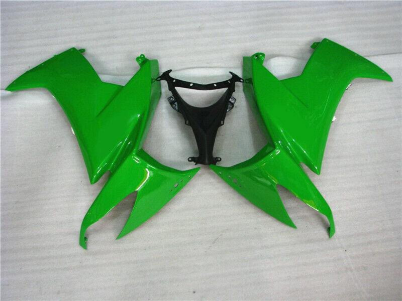 Purchase 2008-2010 Green Black Kawasaki ZX10R Motorcycle Fairing Kits UK
