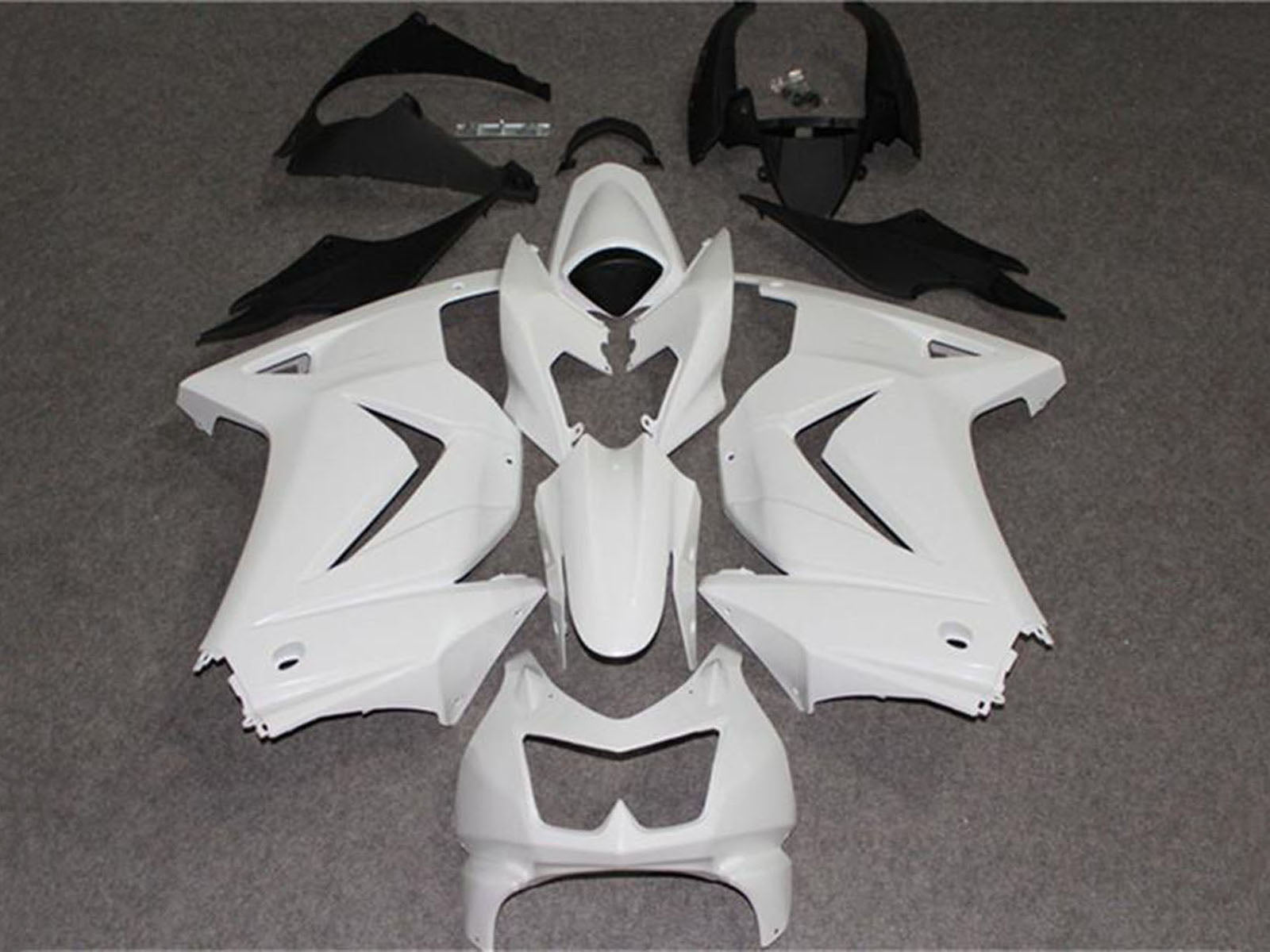 2008-2012 Kawasaki EX250 Unpainted Fairing Kit