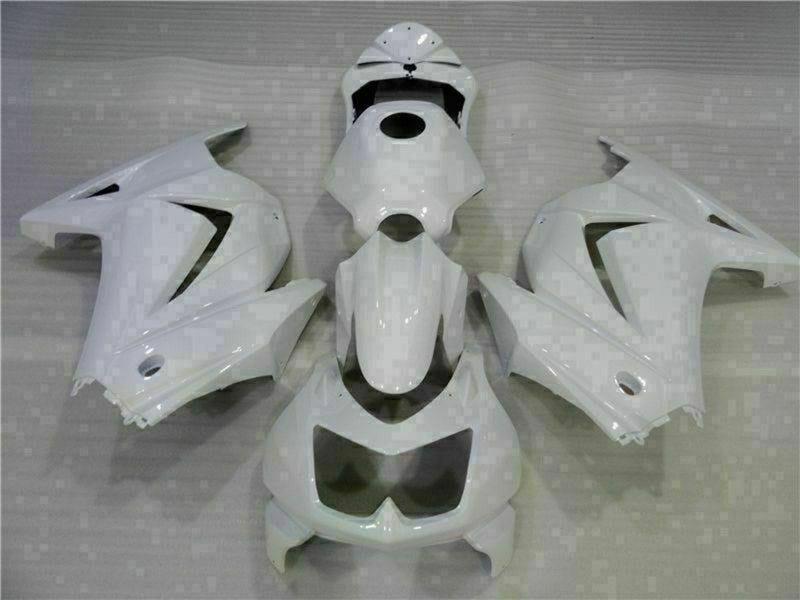 Purchase 2008-2012 White Kawasaki EX250 Motorcycle Fairings UK