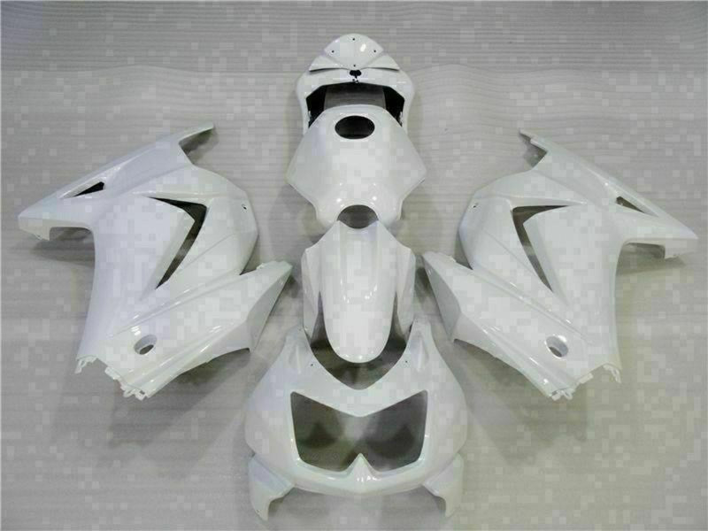 Purchase 2008-2012 White Kawasaki EX250 Motorcycle Fairings UK