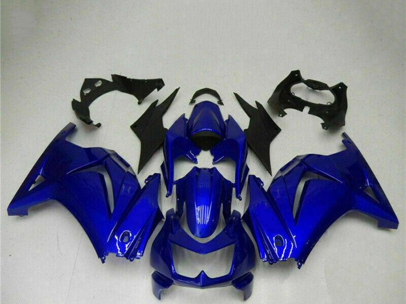 Purchase 2008-2012 Blue Kawasaki EX250 Motorcycle Fairings UK