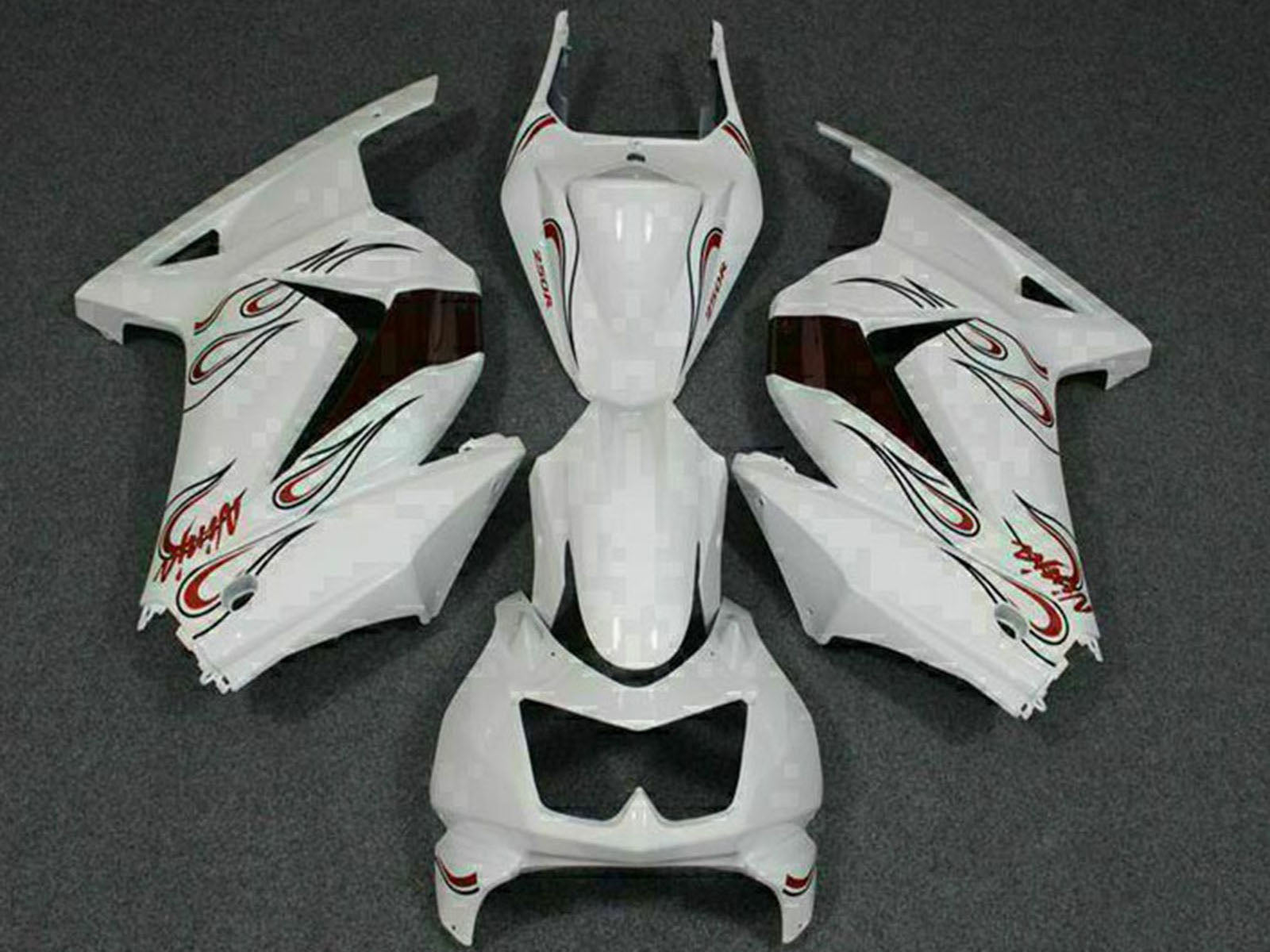 2008-2012 Kawasaki EX250 Fairing Kit