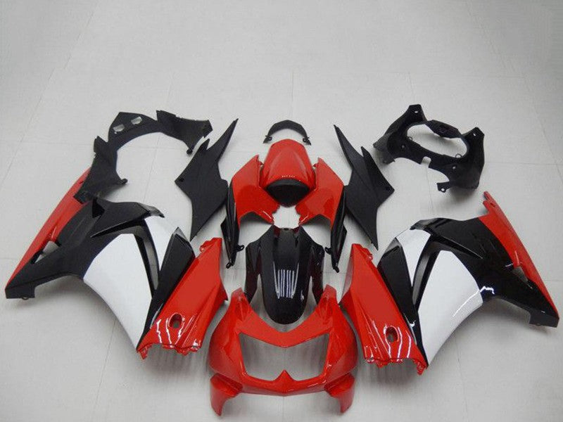 Purchase 2008-2012 Red White Black Kawasaki EX250 Motorcycle Fairings UK