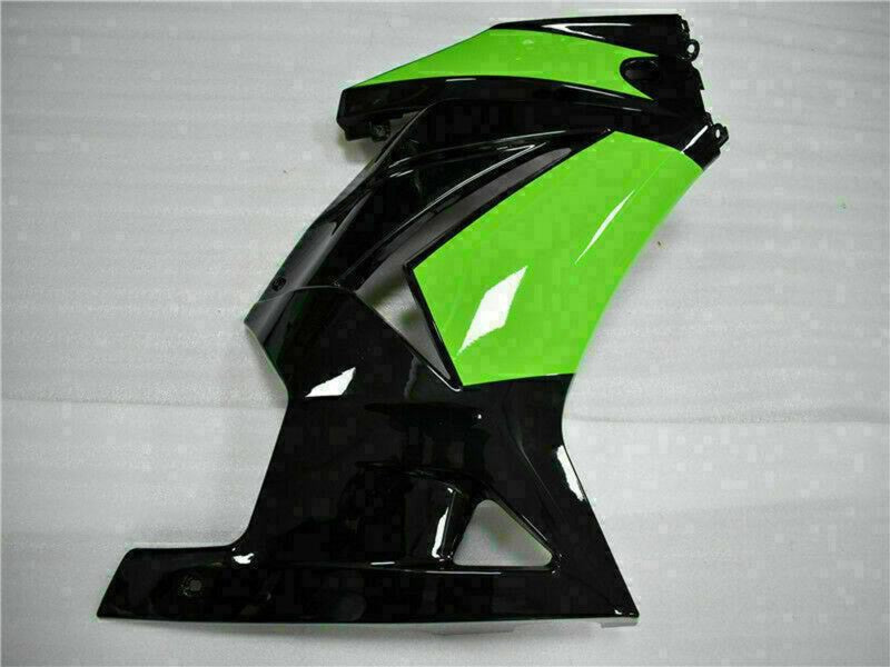 Purchase 2008-2012 Glossy Black Green Kawasaki EX250 Motorcycle Fairings UK