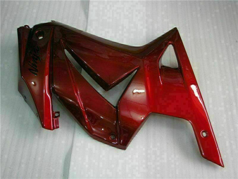 Purchase 2008-2012 Maroon Red Kawasaki EX250 Motorcycle Fairings UK