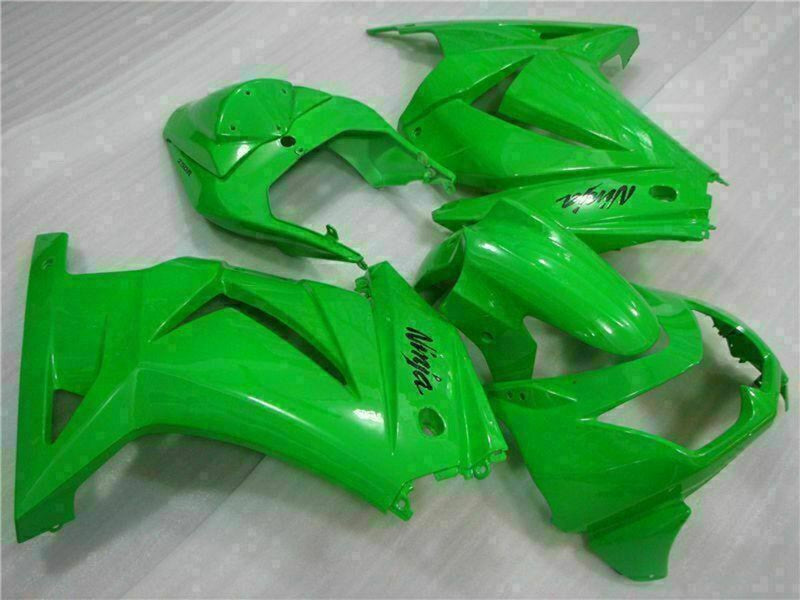 Purchase 2008-2012 Green Kawasaki EX250 Motorcycle Fairings UK