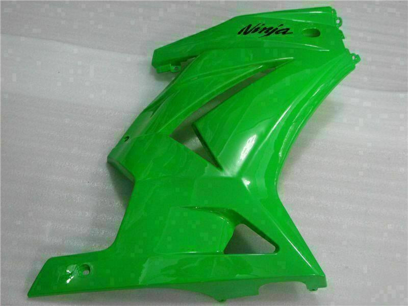 Purchase 2008-2012 Green Kawasaki EX250 Motorcycle Fairings UK