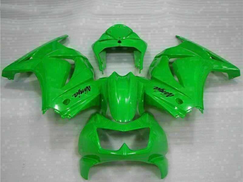 Purchase 2008-2012 Green Kawasaki EX250 Motorcycle Fairings UK