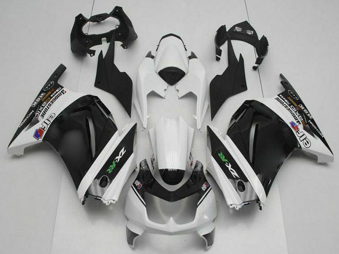 2008-2012 Kawasaki EX250 Black Fairing Kit