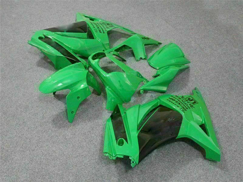 Purchase 2008-2012 Green Black Kawasaki EX250 Motorcycle Fairings UK