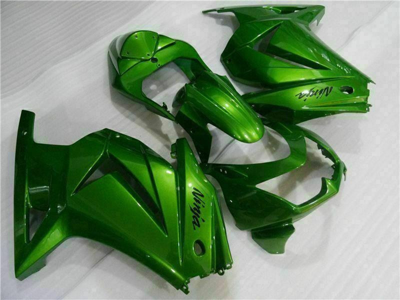 Purchase 2008-2012 Green Ninja Kawasaki EX250 Motorcycle Fairings UK
